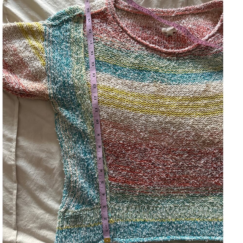 Anthropologie Pilcro Space-Dyed Textured Knit‎ Sweater Tee - Small - Picture 8 of 8